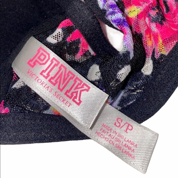 PINK Victoria’s Secret Floral Bright Bandeau Bra - Picture 8 of 8